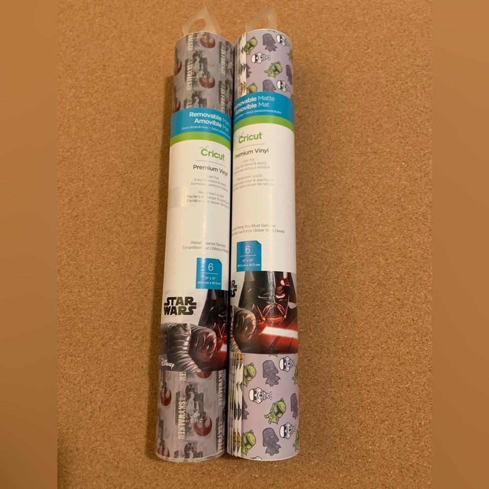Cricut Star Wars premium removable vinyl